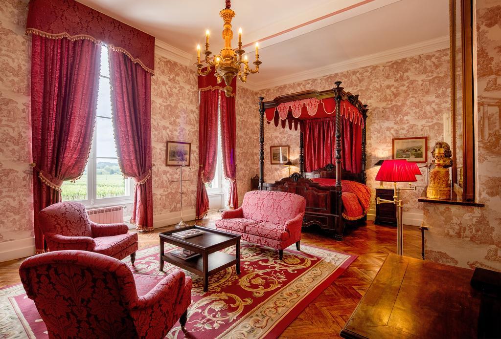 Chateau Fombrauge Saint-Christophe-des-Bardes Δωμάτιο φωτογραφία
